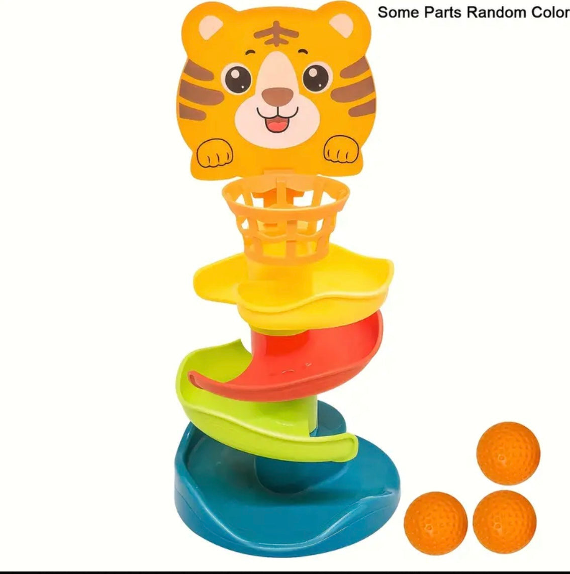 Interactive Ball Tower for Kids - Educational Toy with Rolling and Dropping Mechanism, Durable ABS Material, Fun Animal Shapes, Cartoon Design, Rolling Toys for Children Aged 18 Months+, Early Learning Game, Toddler Play Set