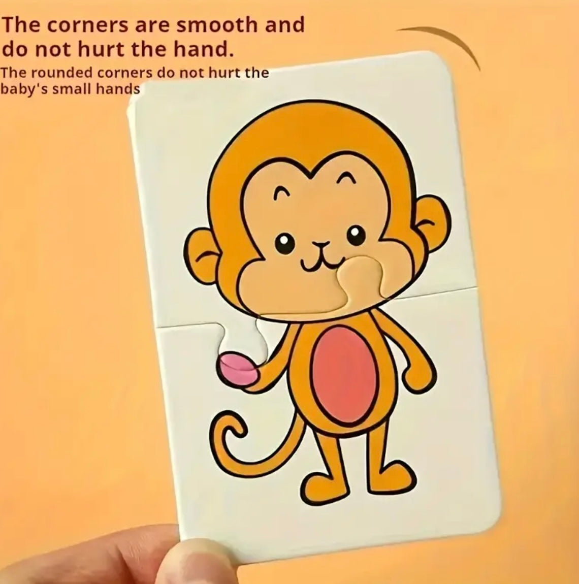 Suitable for Children's 16-Pattern 32pcs Animal and Fruit Themed Matching Puzzle Cards, Educational Cognitive Development Toy Set, Suitable for Toddler Learning, Perfect for Birthday Parties, Baby Showers, and Holiday Gifts, Ages 0-3