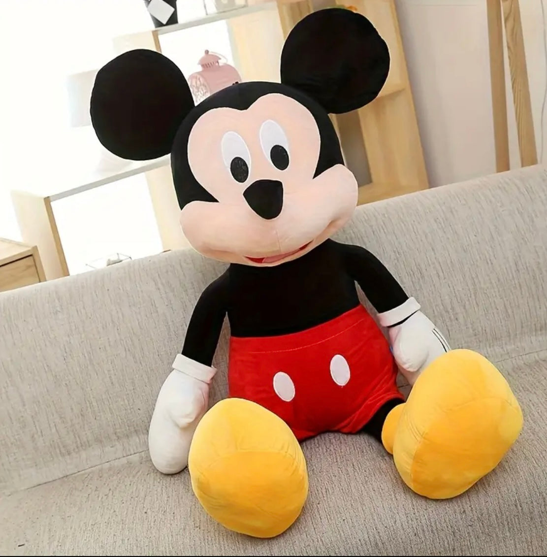 Mickey Mouse Plush Toy, Collectible Gift Choice, Essential Home Decor Collectible