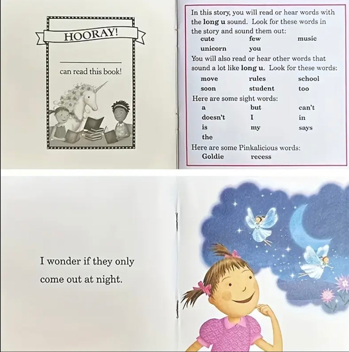 12 Books My First Phonics Storybook - Pink Series, Showcasing Short And Long Sounds, Suitable for Beginner English Picture Books, Perfect for Bedtime Reading Educational Pocket Books, Simple Visual Word Practice, English Illustrated Miniature Books, Easy