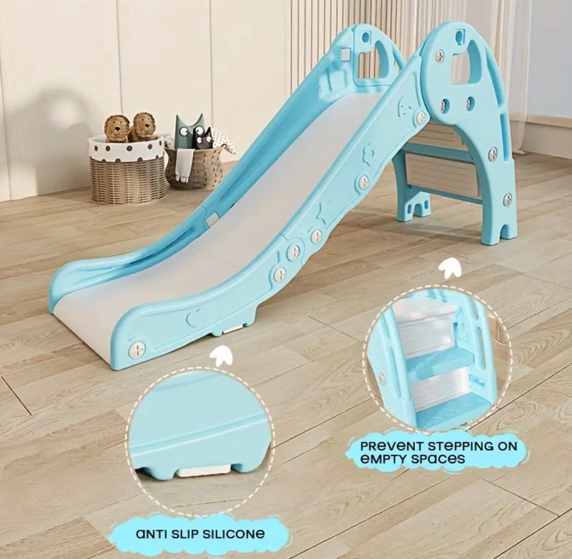 Indoor Slide Toys for And Toddlers, Suitable for Home Use in Living Rooms And Playgrounds, Promoting And Sensory Training.