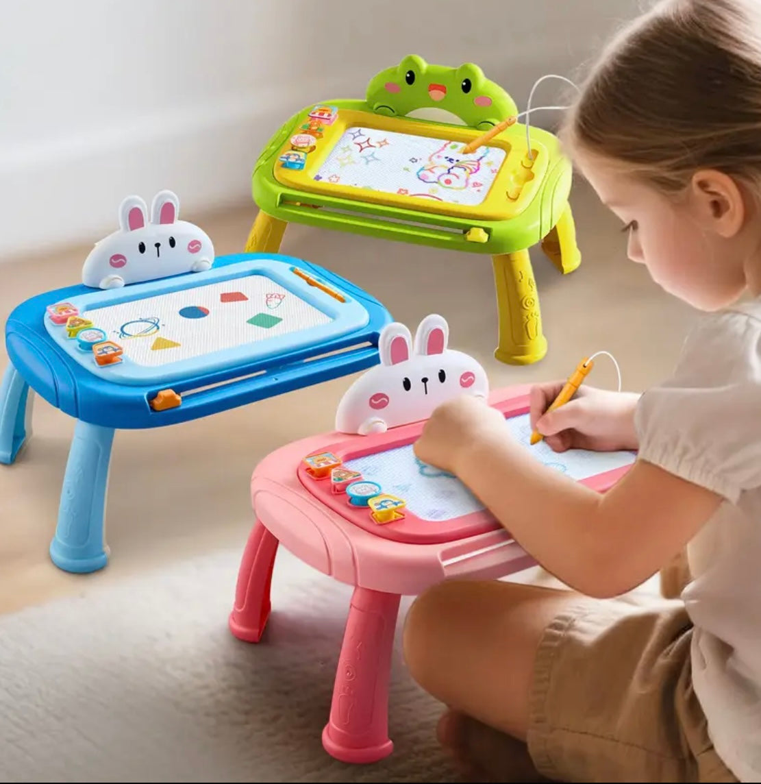[Magnetic | Drawing] Colorful Erasable Magnetic Drawing Board Toy | Learning to Draw Sketch Board, Doodle Writing Tablet | for Boys And Girls, Easter Party Favor